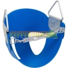 Half Bucket Swing Seat - Durable Plastic (Blue)