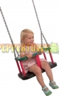 Rubber Baby Swing Seat with Galvanised Chain