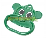Plastic Bear Ring- Green (each)
