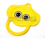 Plastic Monkey Ring - Yellow