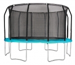 16ft Action Gold-Series Round Trampoline with Reversible Pads