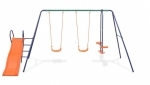 Action Triple Swing Frame with Slide 