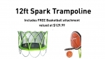 iTech Spark 2 12ft with FREE Basketball Hoop