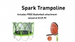 iTech Spark 2 14ft with FREE BasketBall Hoop