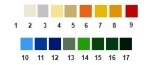 KFS Colour Chart