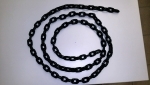 Ouch-free Vinyl Dipped Chain- 2600mm GREEN (each)
