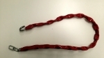 PVC coated Chain 1000mm -RED (each)