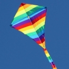 Rainbow Diamond Kite