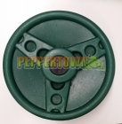 Solid Plastic Steering Wheel - Jaguar Green